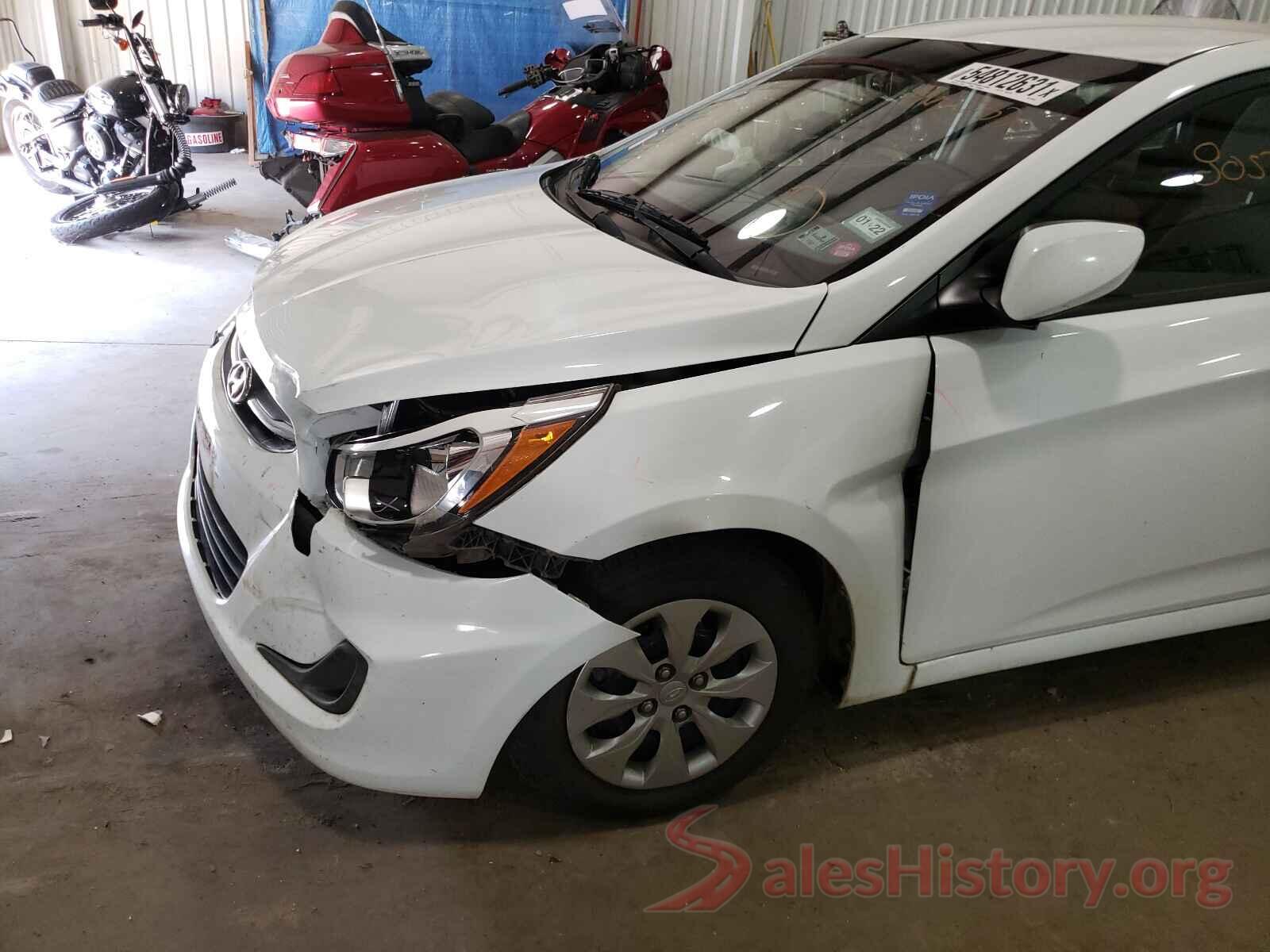 KMHCT4AE0GU964232 2016 HYUNDAI ACCENT