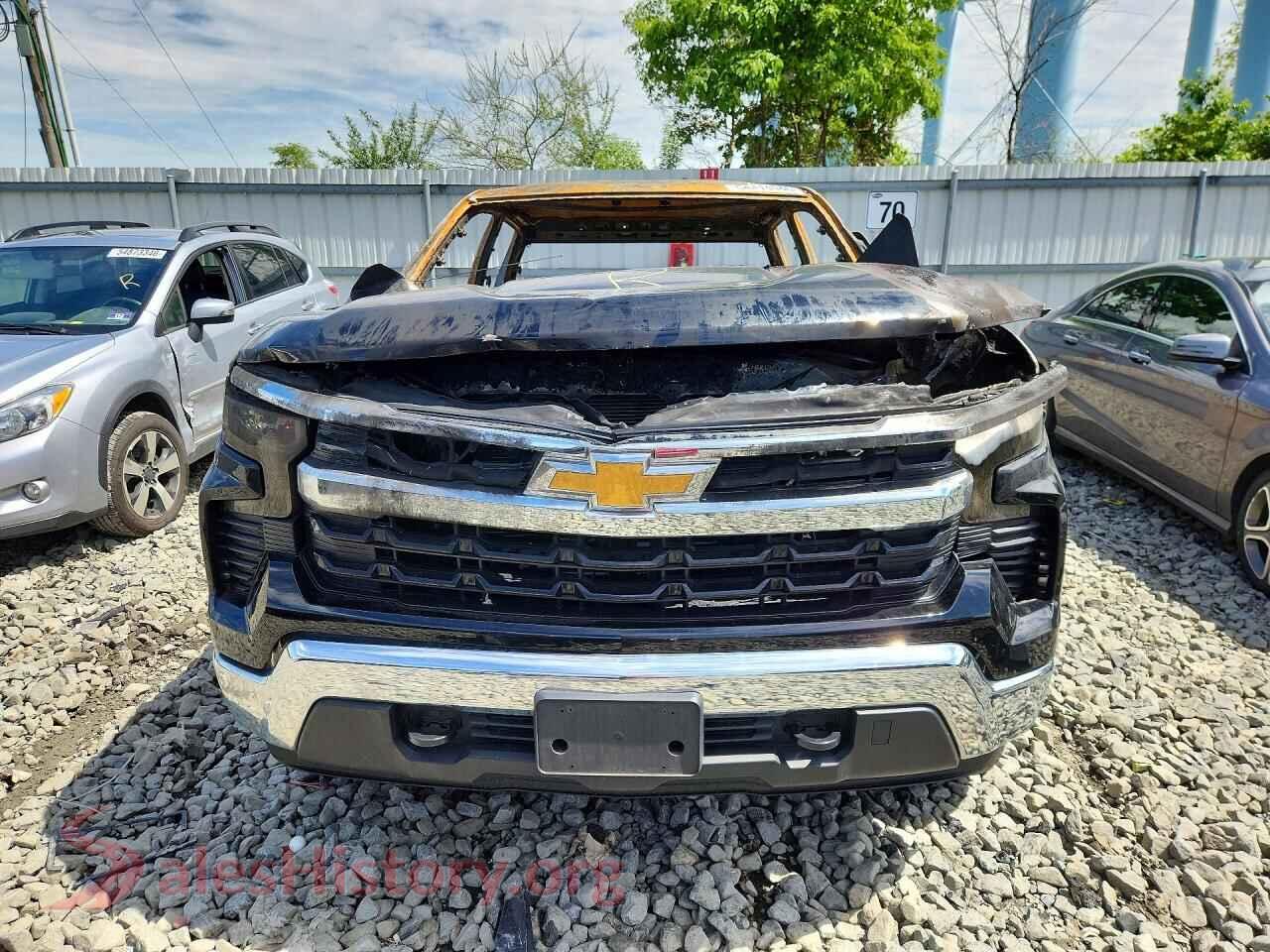 2023 CHEVROLET K1500 PICK VIN 1GCRDKEK4PZ254155, rear view
