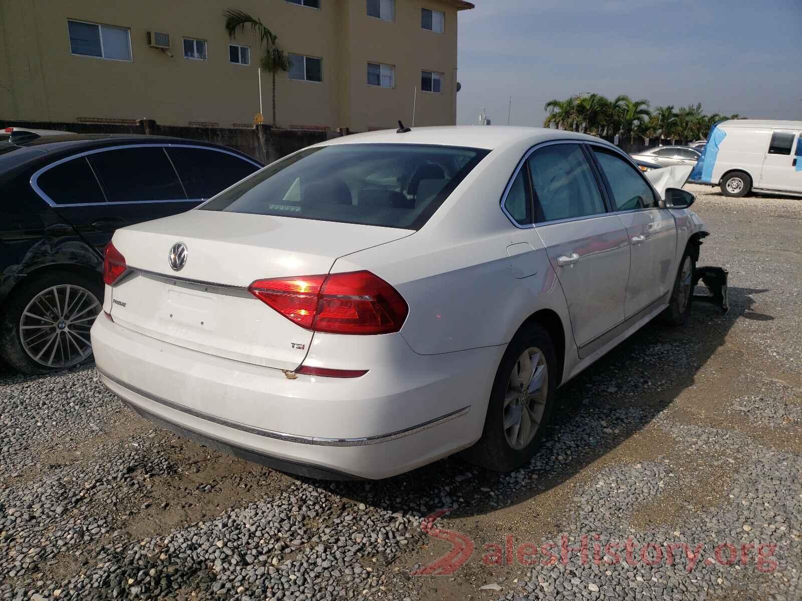 1VWAT7A33GC013232 2016 VOLKSWAGEN PASSAT