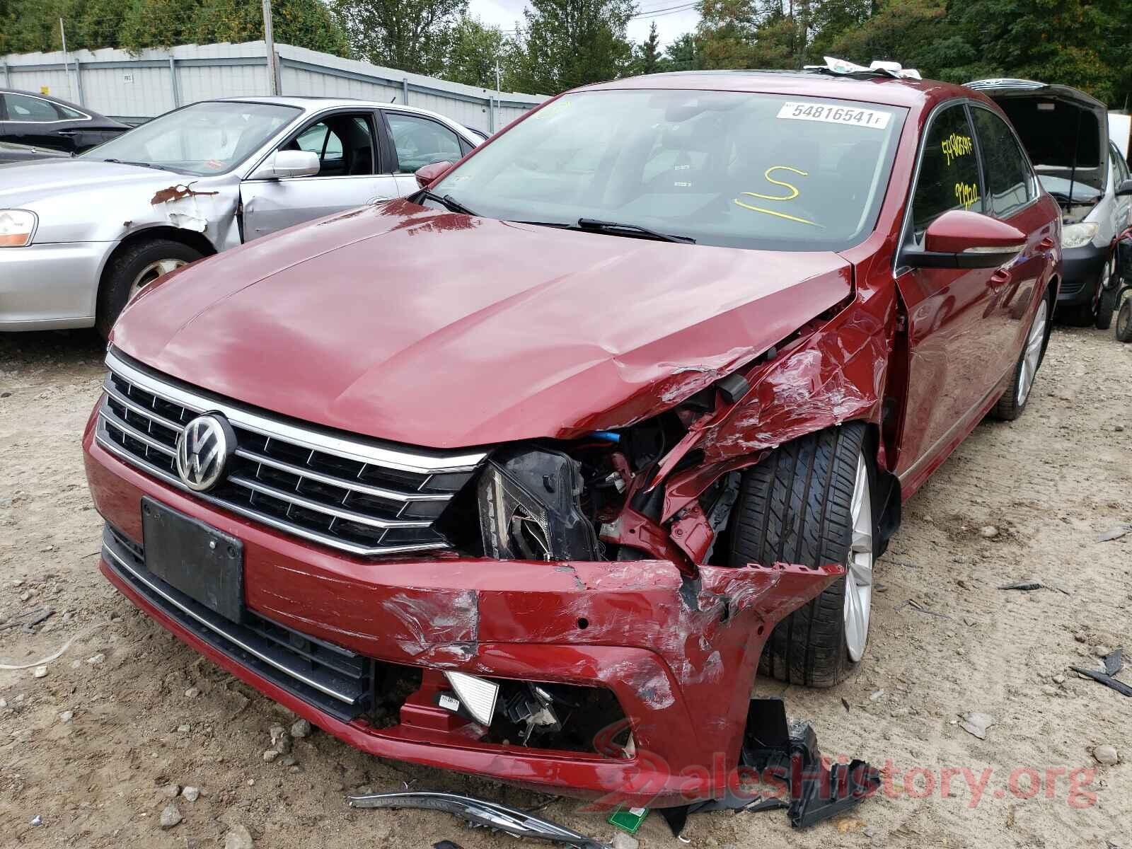 1VWCM7A36GC039555 2016 VOLKSWAGEN PASSAT