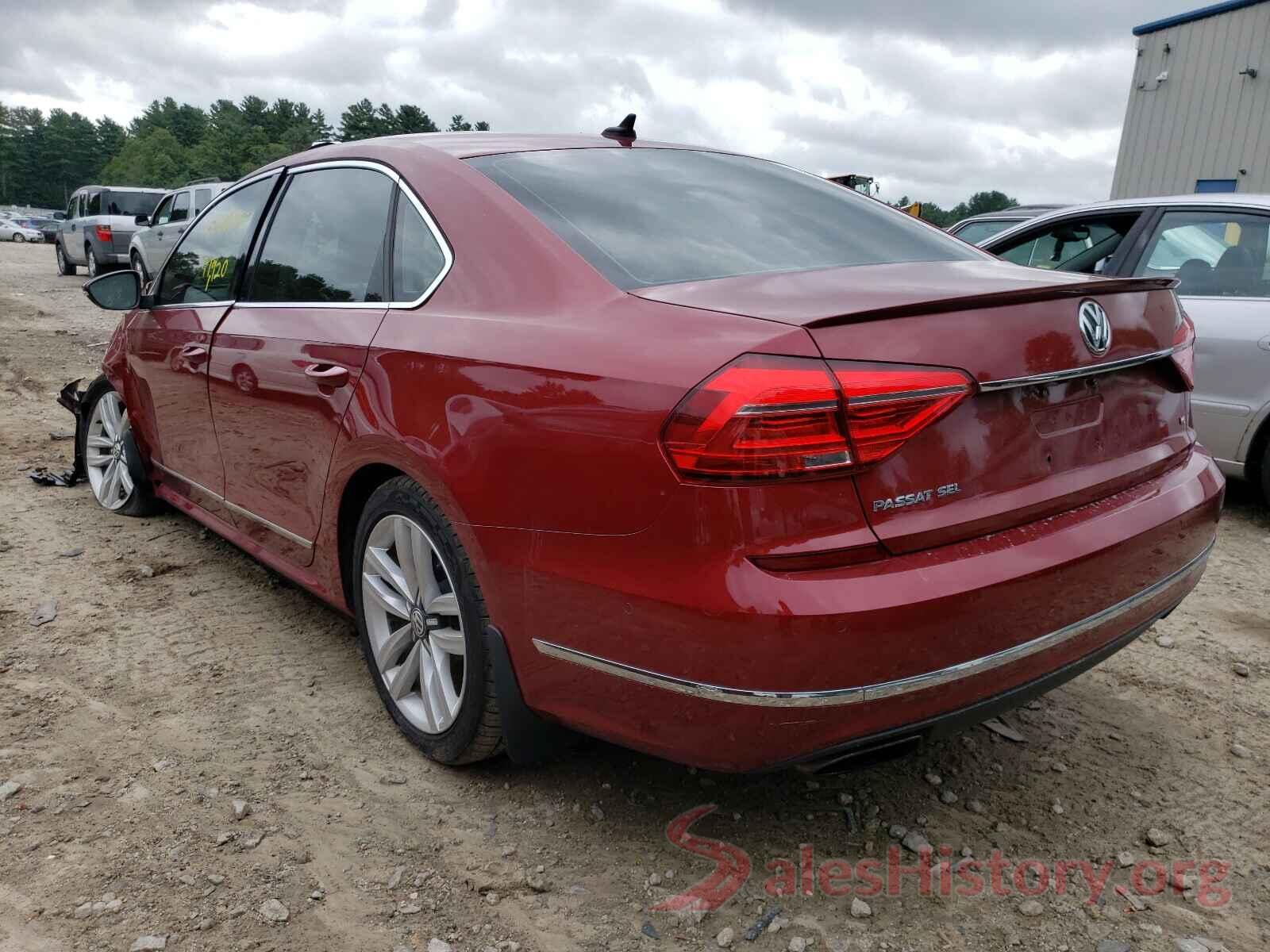 1VWCM7A36GC039555 2016 VOLKSWAGEN PASSAT