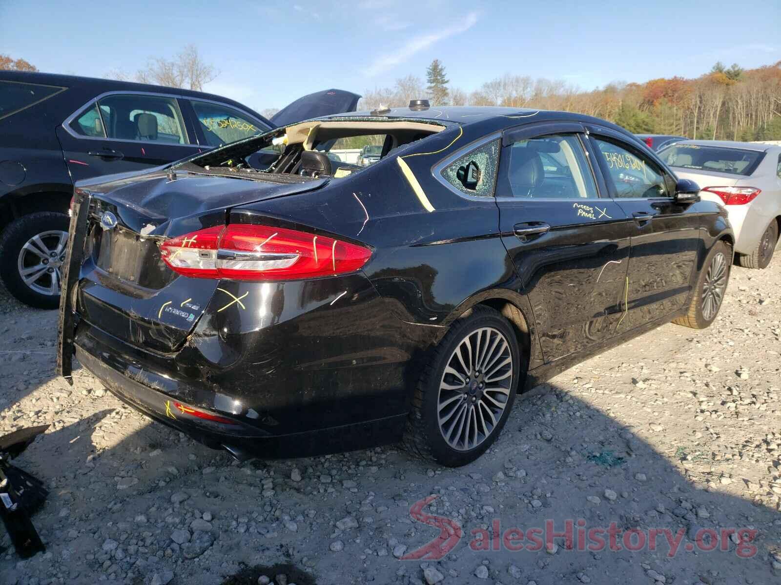 3FA6P0LU2HR151119 2017 FORD FUSION