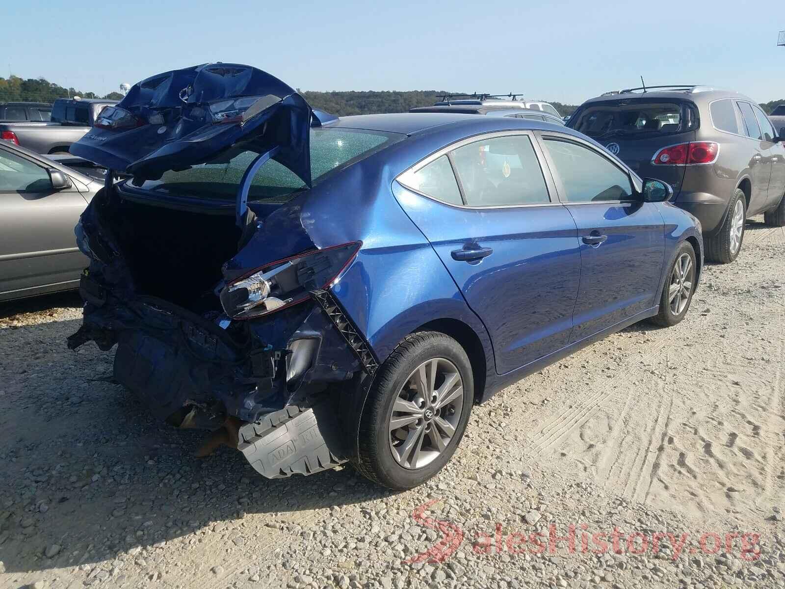 5NPD84LF7JH304321 2018 HYUNDAI ELANTRA