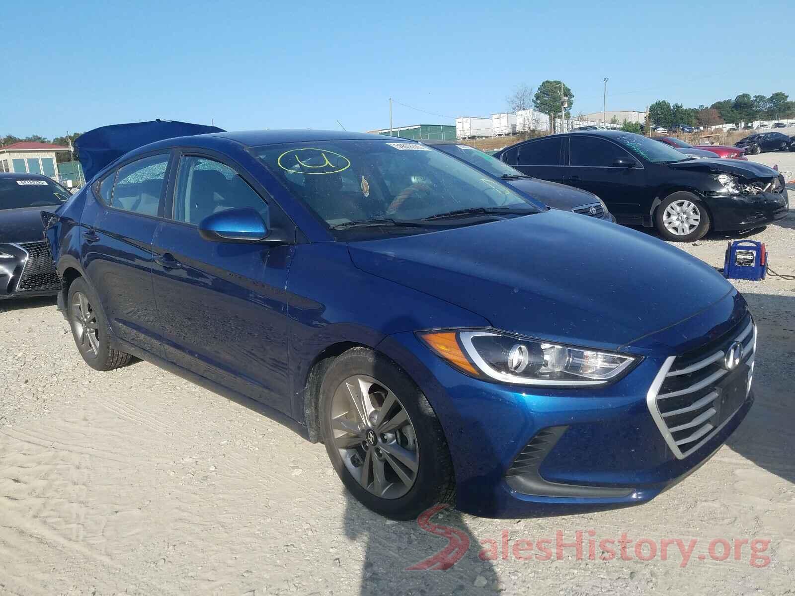 5NPD84LF7JH304321 2018 HYUNDAI ELANTRA