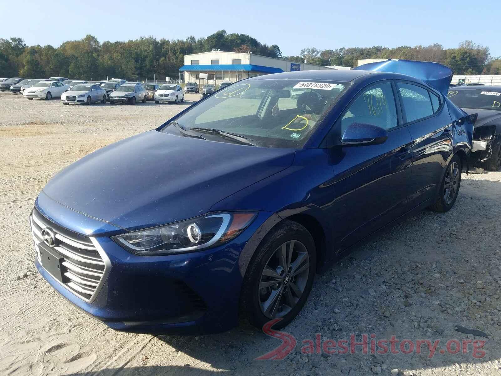 5NPD84LF7JH304321 2018 HYUNDAI ELANTRA