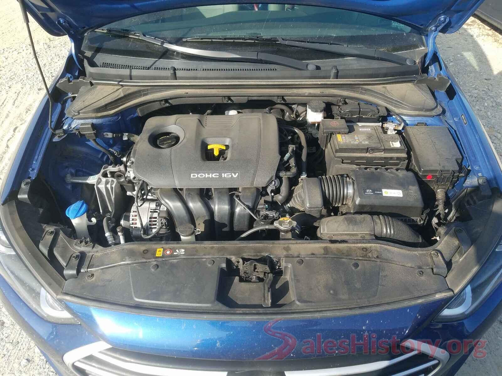 5NPD84LF7JH304321 2018 HYUNDAI ELANTRA