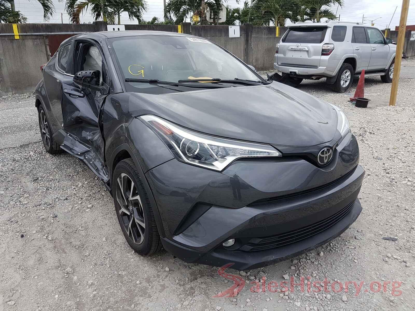 NMTKHMBX3KR089578 2019 TOYOTA C-HR