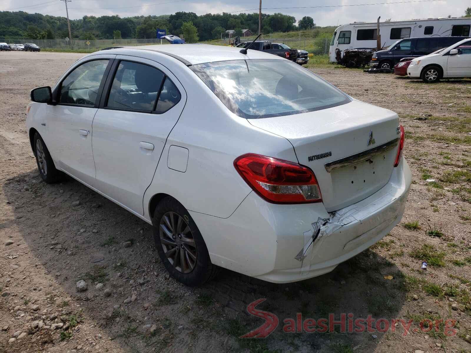 ML32F4FJ0HHF16330 2017 MITSUBISHI MIRAGE