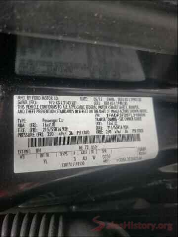 1FADP3F28FL316606 2015 FORD FOCUS