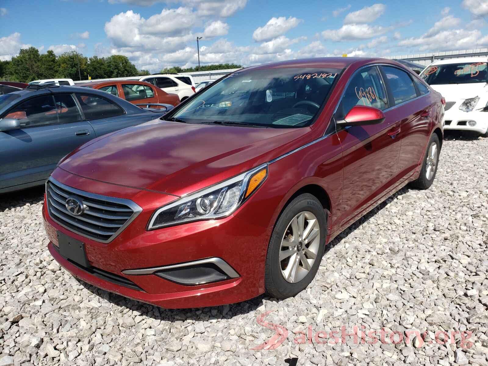 5NPE24AF7GH387492 2016 HYUNDAI SONATA