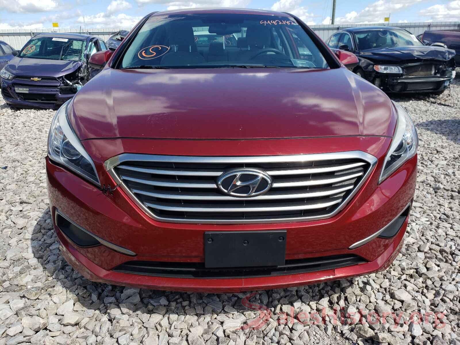 5NPE24AF7GH387492 2016 HYUNDAI SONATA