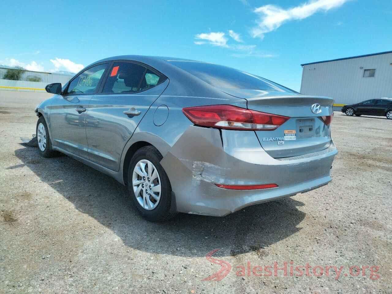 KMHD74LF2JU453451 2018 HYUNDAI ELANTRA