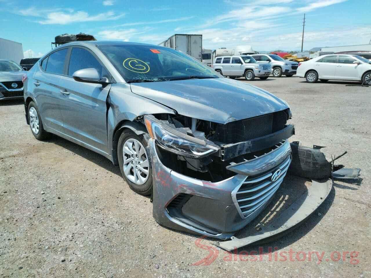 KMHD74LF2JU453451 2018 HYUNDAI ELANTRA