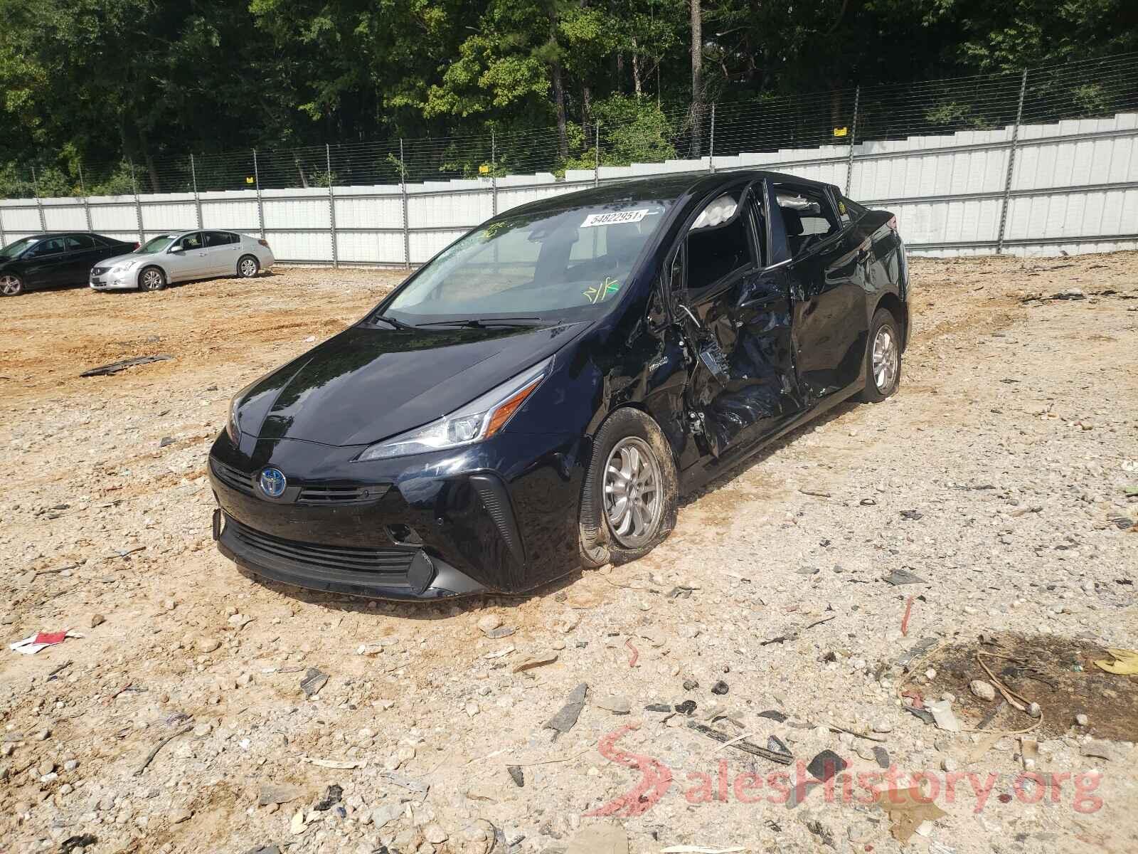 JTDKAMFUXM3138818 2021 TOYOTA PRIUS