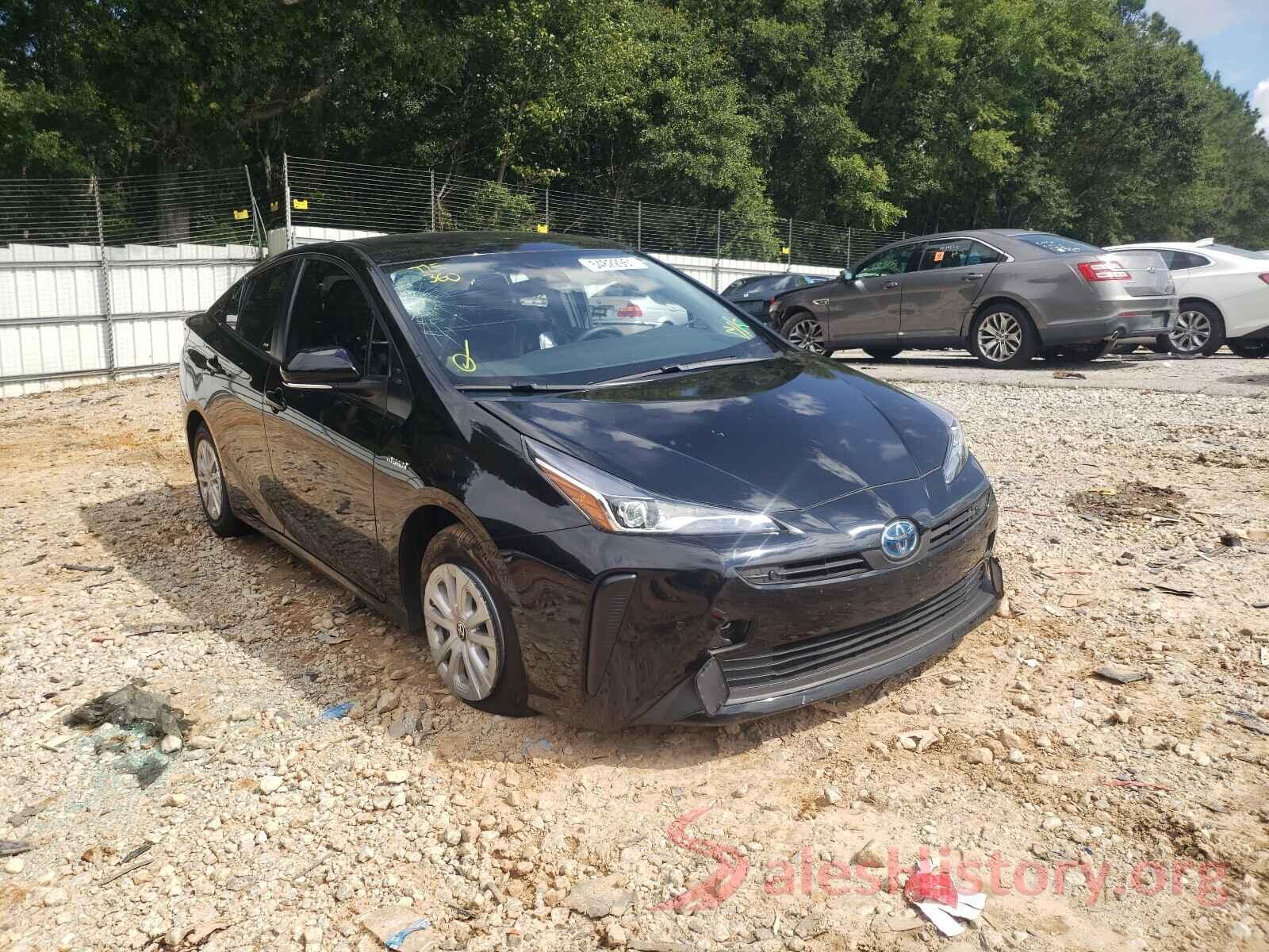 JTDKAMFUXM3138818 2021 TOYOTA PRIUS