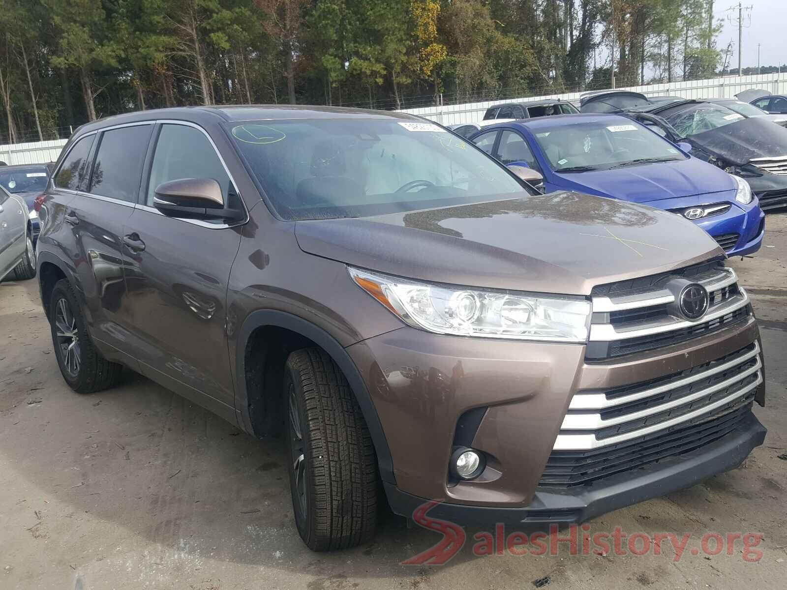 5TDZZRFH0JS280743 2018 TOYOTA HIGHLANDER