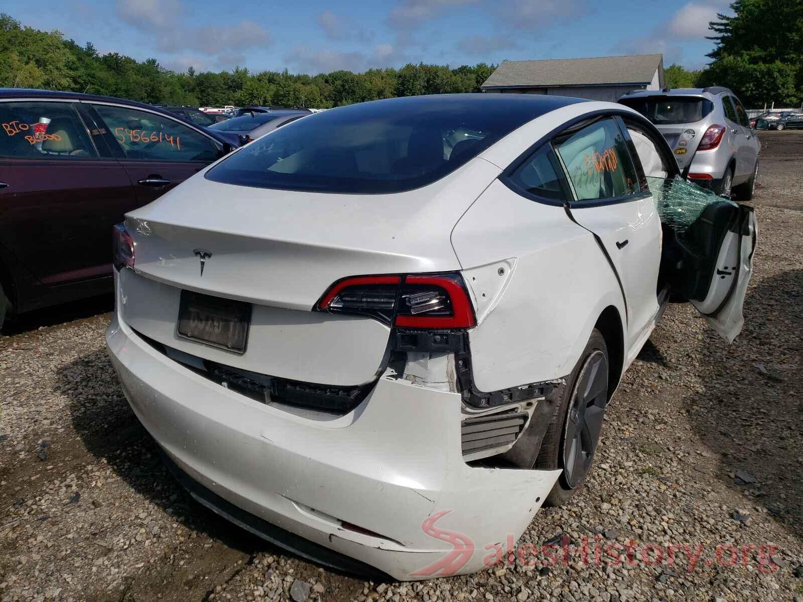 5YJ3E1EA7MF854710 2021 TESLA MODEL 3