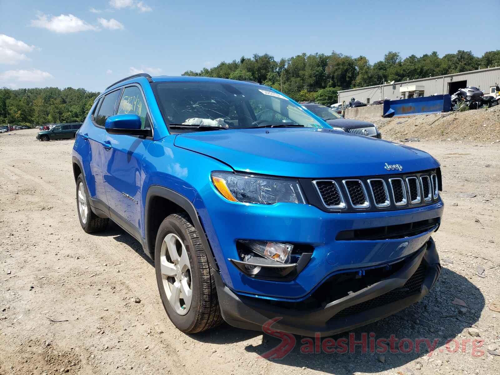 3C4NJDBBXKT734823 2019 JEEP COMPASS