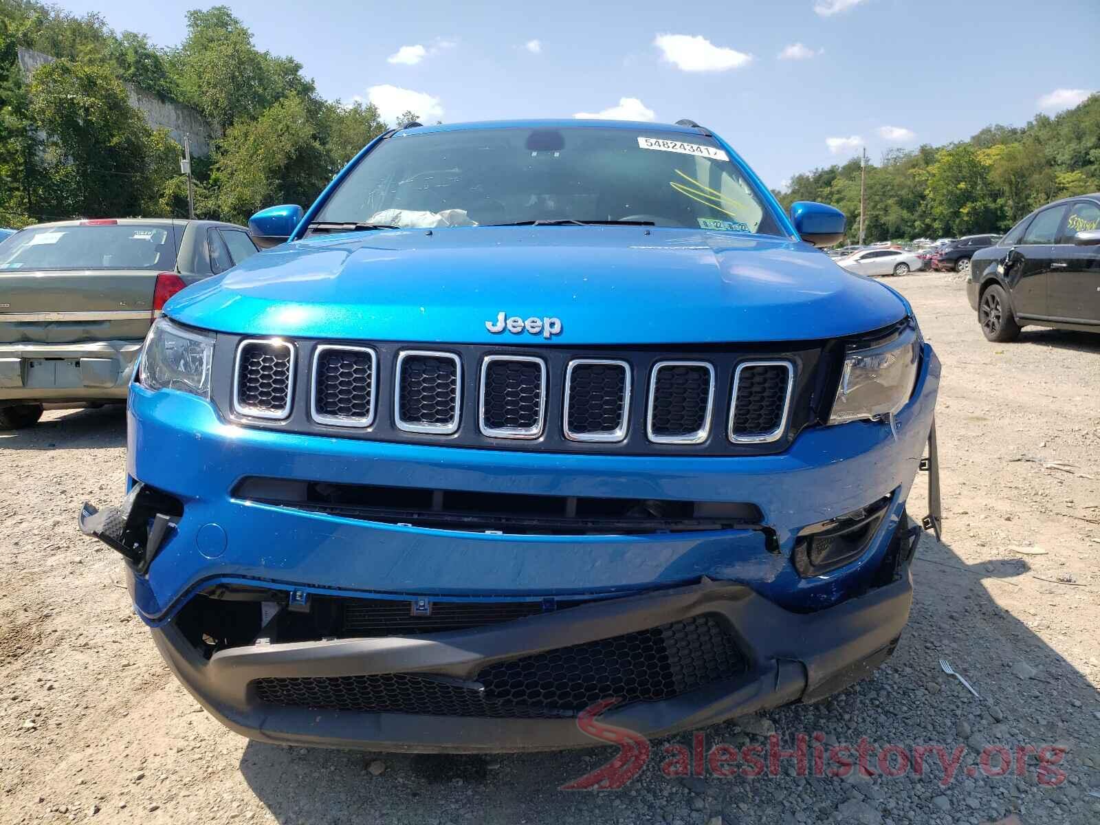 3C4NJDBBXKT734823 2019 JEEP COMPASS