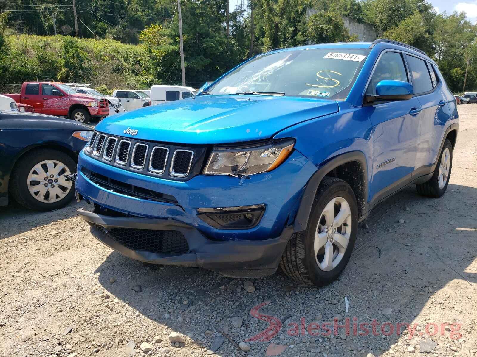 3C4NJDBBXKT734823 2019 JEEP COMPASS