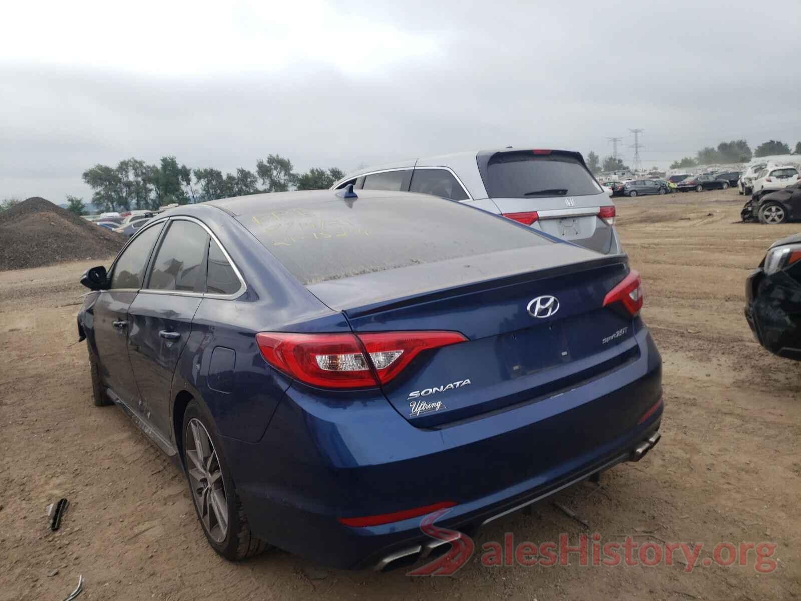 5NPE34AB4HH564740 2017 HYUNDAI SONATA