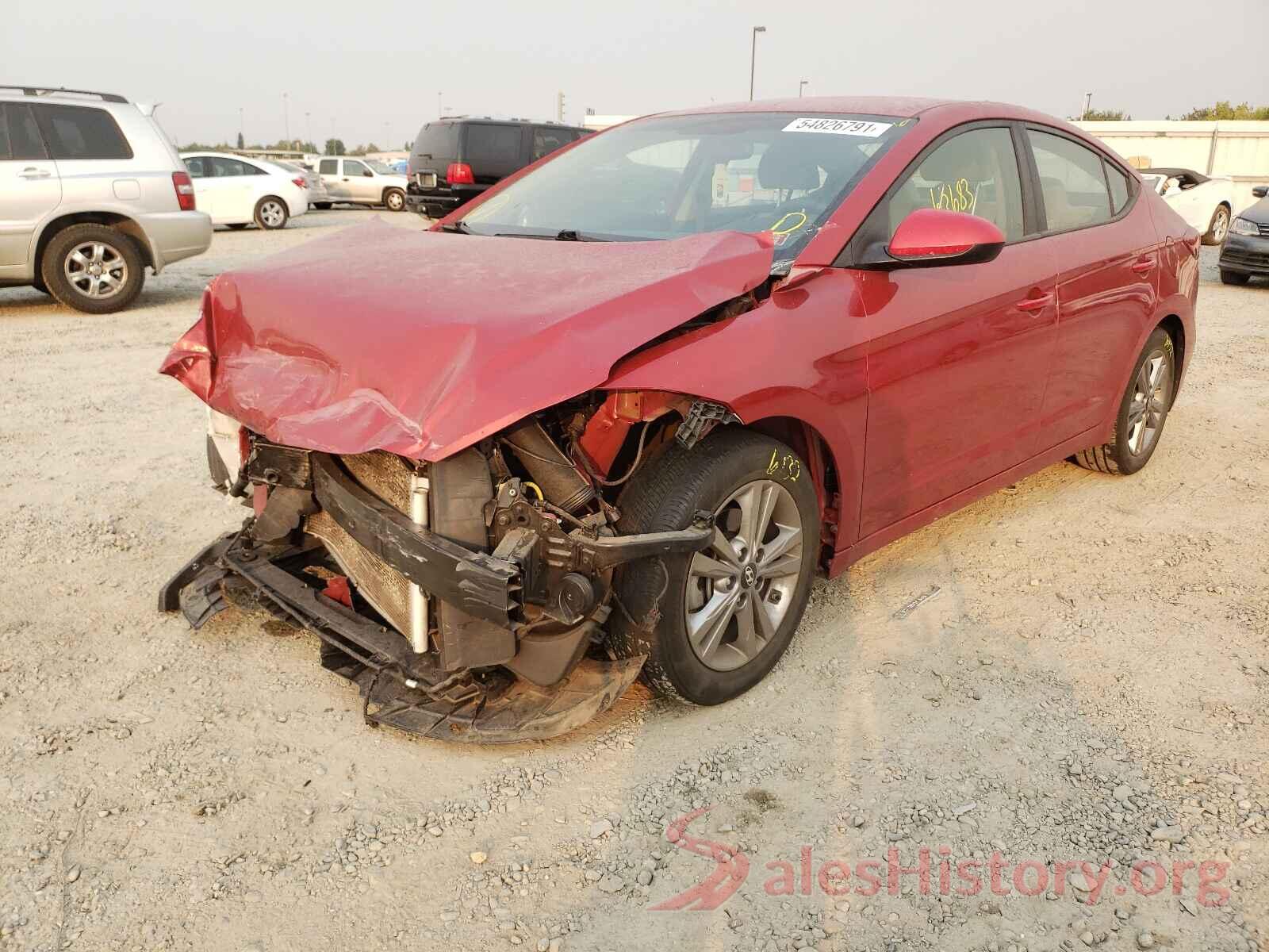 KMHD84LF5HU225130 2017 HYUNDAI ELANTRA