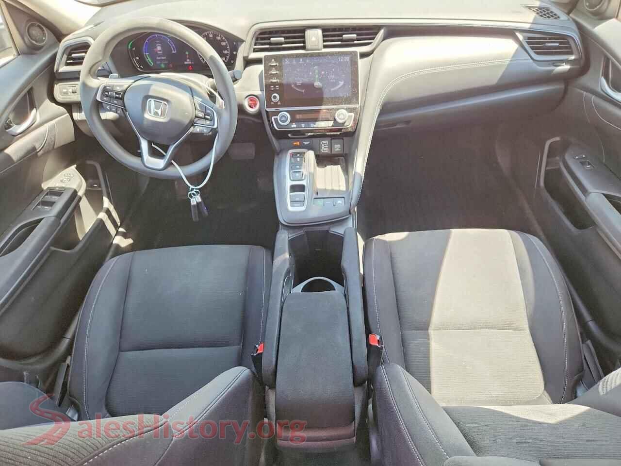 2021 HONDA INSIGHT VIN 19XZE4F58ME005012, interior dashboard