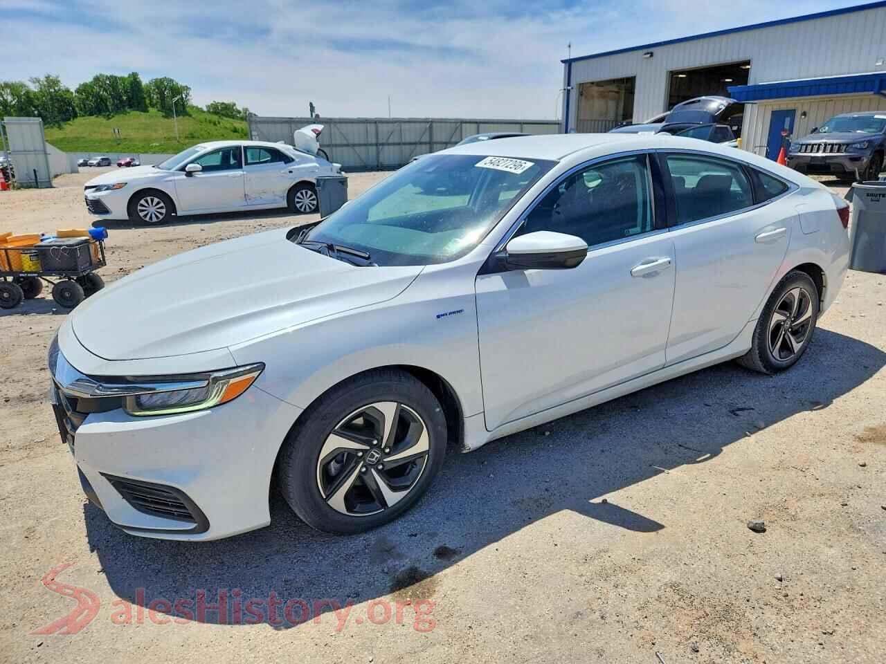 2021 HONDA INSIGHT VIN 19XZE4F58ME005012, auction photo