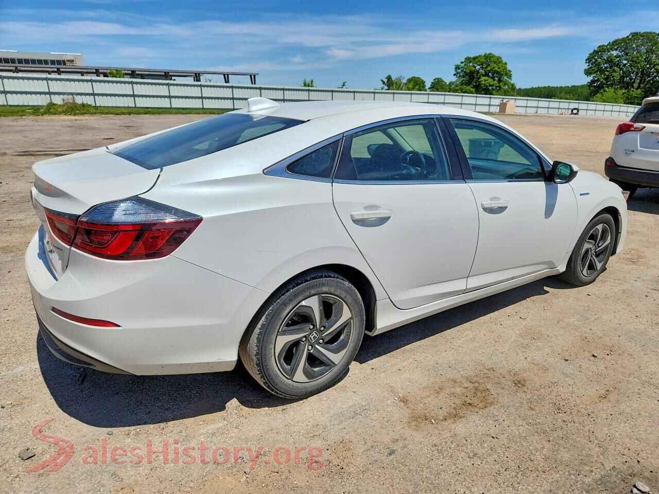 2021 HONDA INSIGHT VIN 19XZE4F58ME005012, right side view