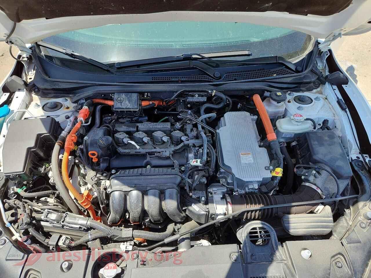 2021 HONDA INSIGHT VIN 19XZE4F58ME005012, VIN plate