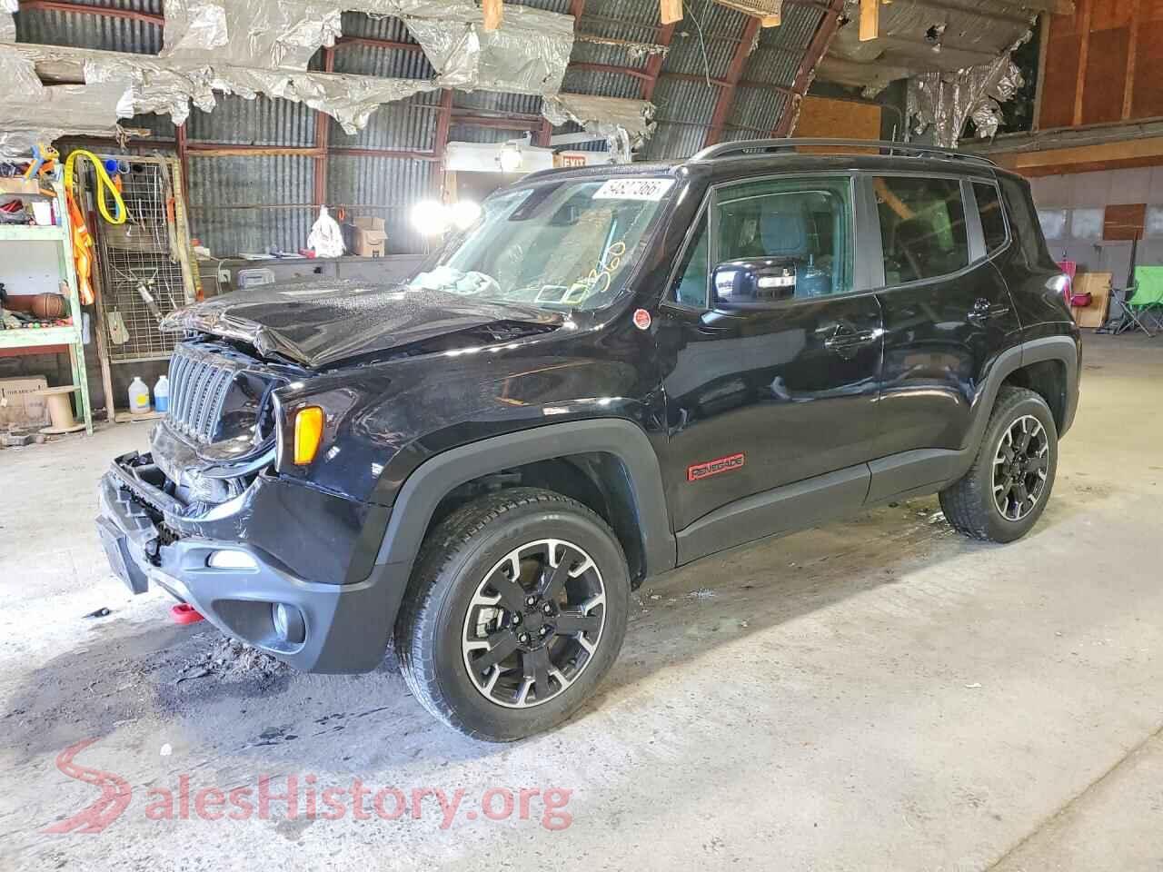 2023 JEEP RENEGADE VIN ZACNJDC13PPP45244, auction photo