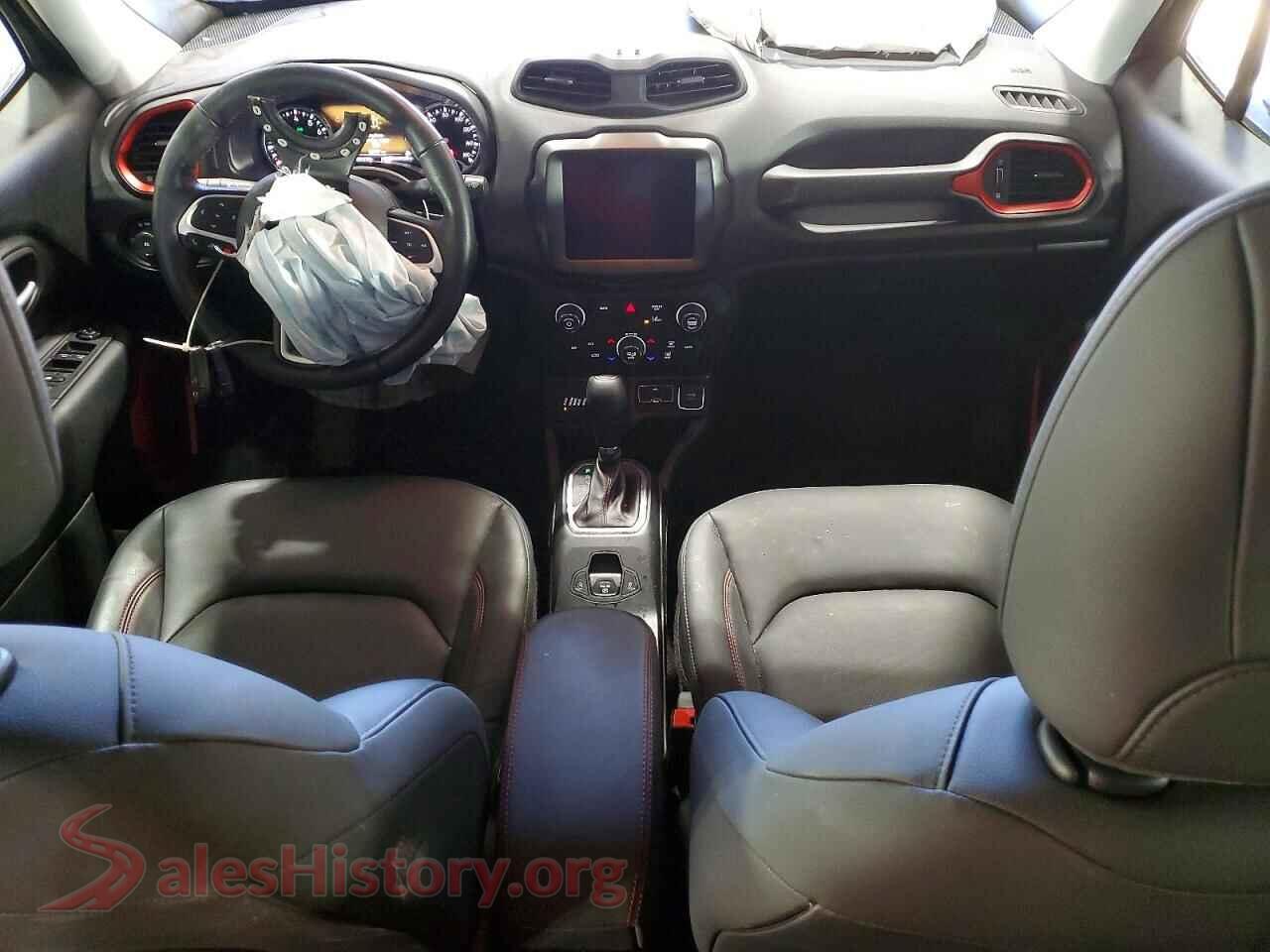 2023 JEEP RENEGADE VIN ZACNJDC13PPP45244, interior dashboard