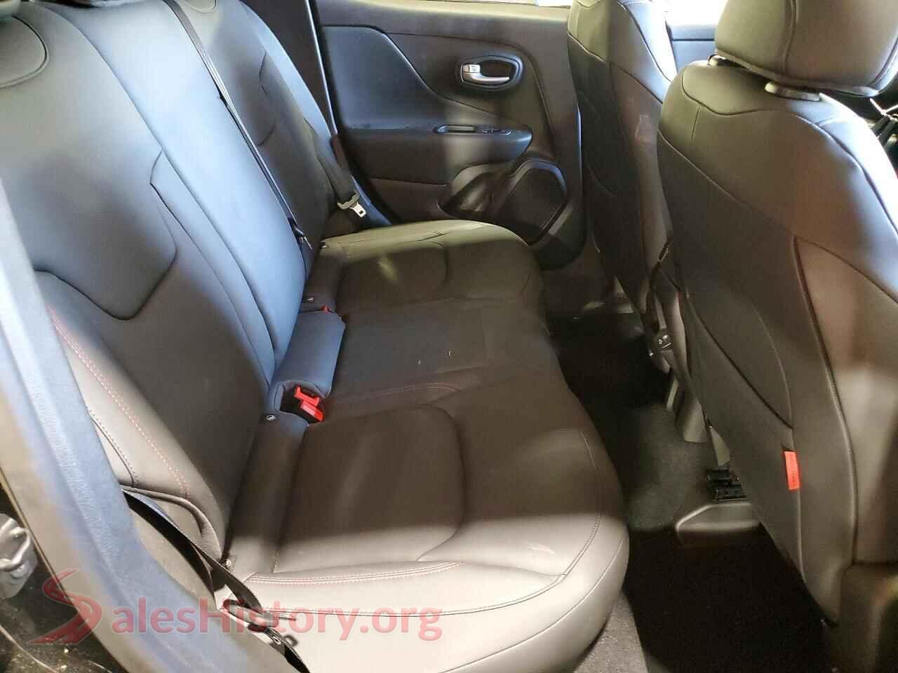 2023 JEEP RENEGADE VIN ZACNJDC13PPP45244, VIN plate