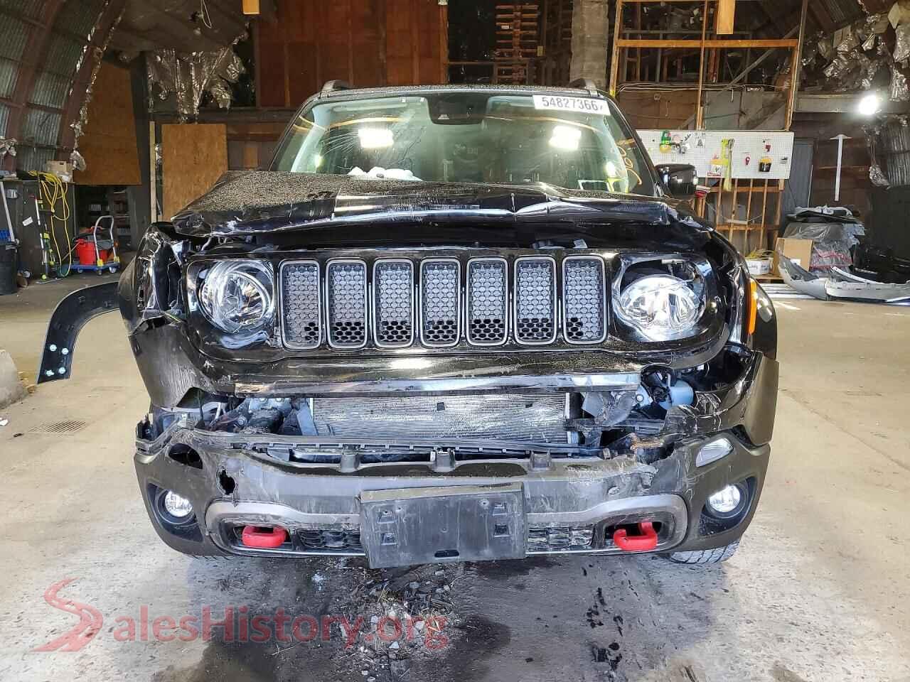 2023 JEEP RENEGADE VIN ZACNJDC13PPP45244, rear view