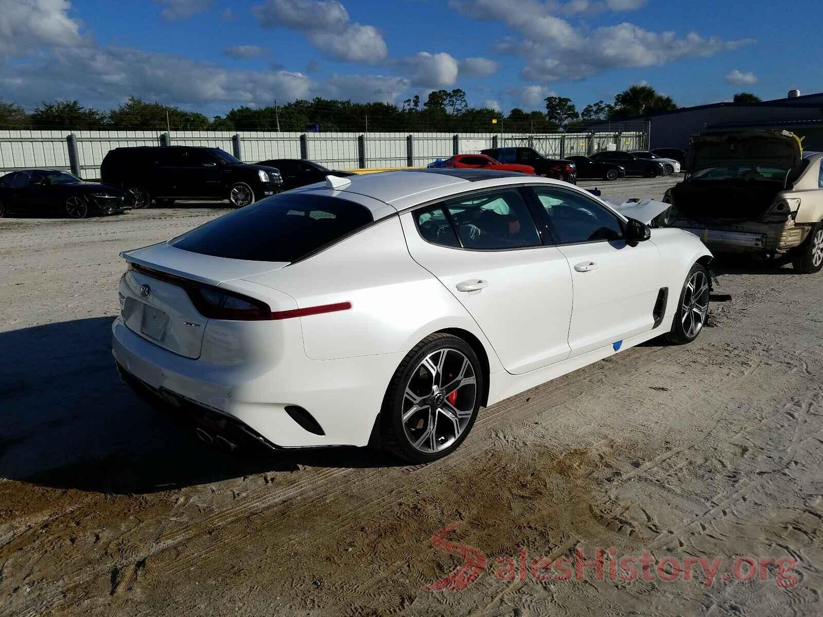 KNAE45LC7K6058598 2019 KIA STINGER