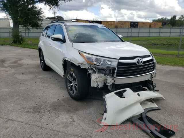 5TDKKRFH1GS130994 2016 TOYOTA HIGHLANDER