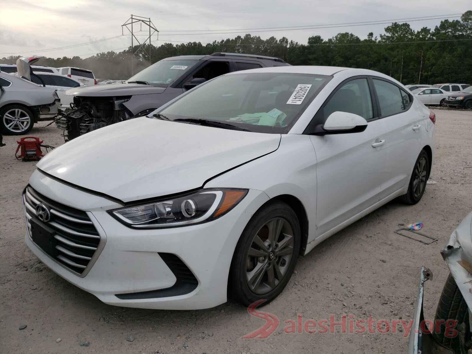 5NPD84LF7JH245447 2018 HYUNDAI ELANTRA