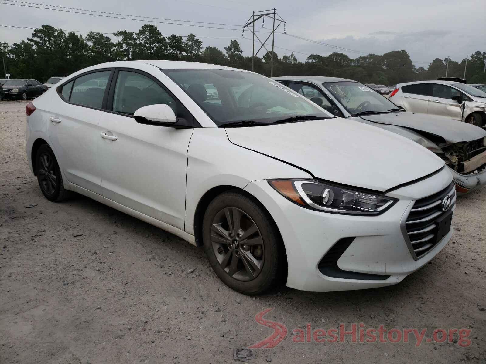 5NPD84LF7JH245447 2018 HYUNDAI ELANTRA