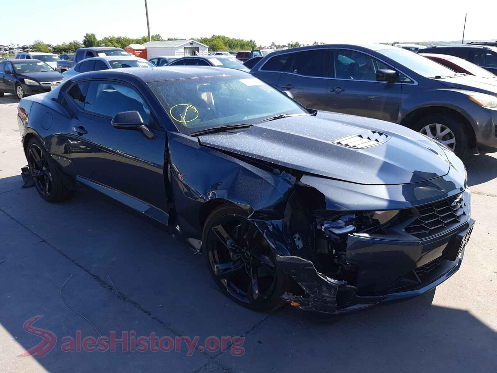 2020 CHEVROLET CAMARO VIN 1G1FF1R75L0150021, auction photo