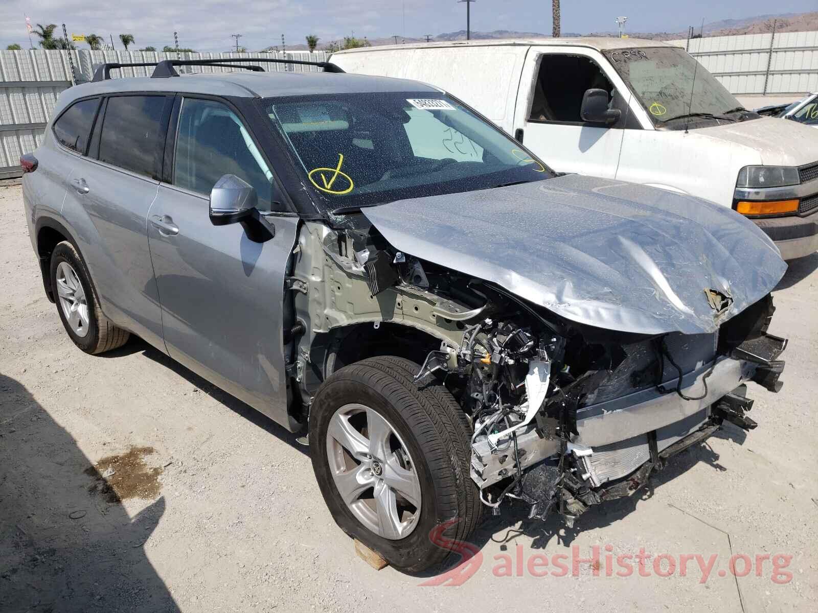 5TDCZRAH2MS077905 2021 TOYOTA HIGHLANDER