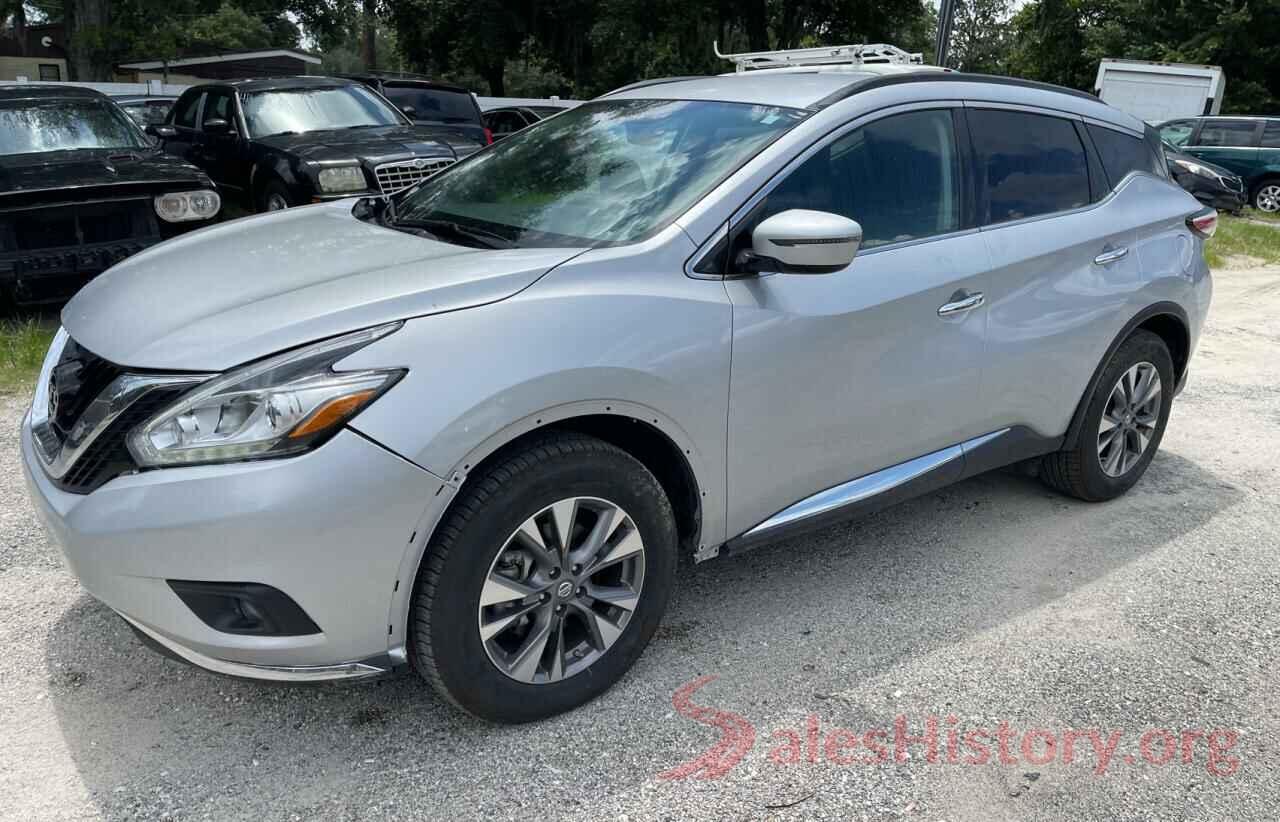 5N1AZ2MH2JN149256 2018 NISSAN MURANO