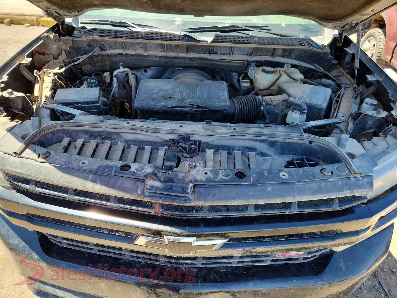 2021 CHEVROLET SILVERADO VIN 1GCPYFED6MZ359246, VIN plate