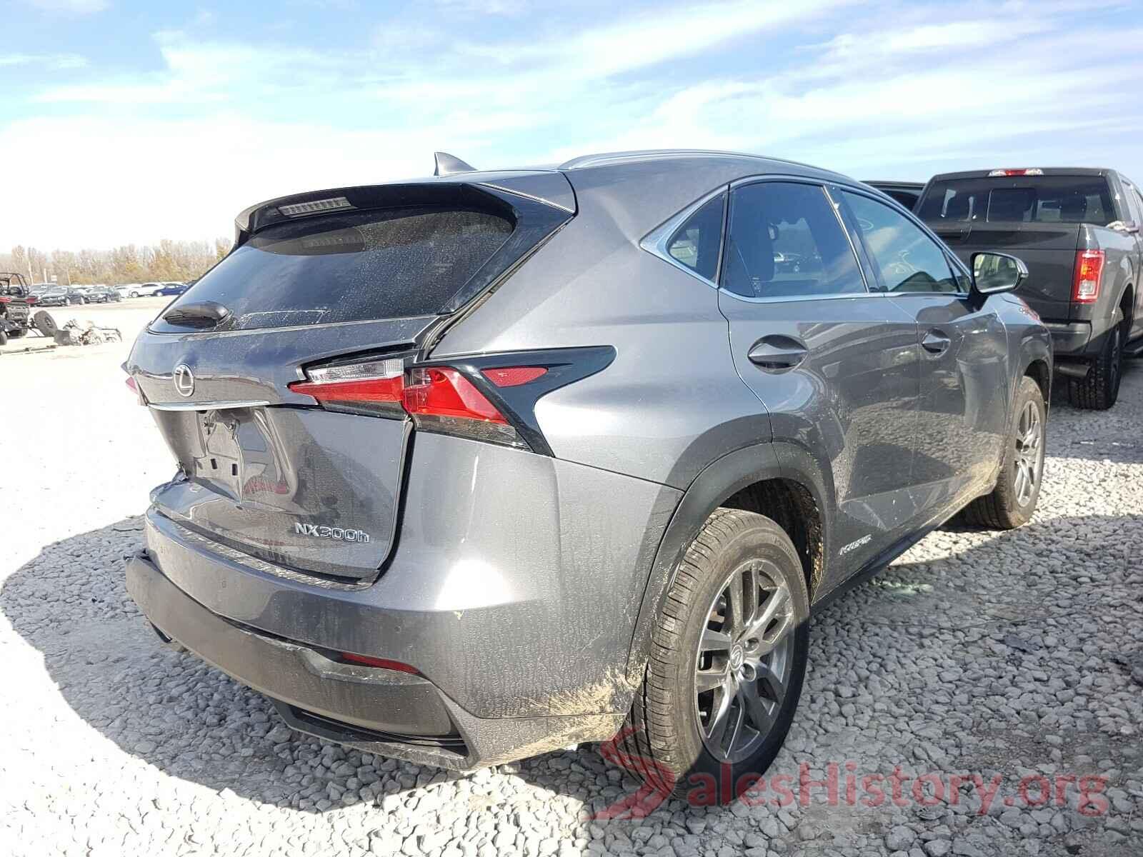 JTJBJRBZXG2031435 2016 LEXUS NX