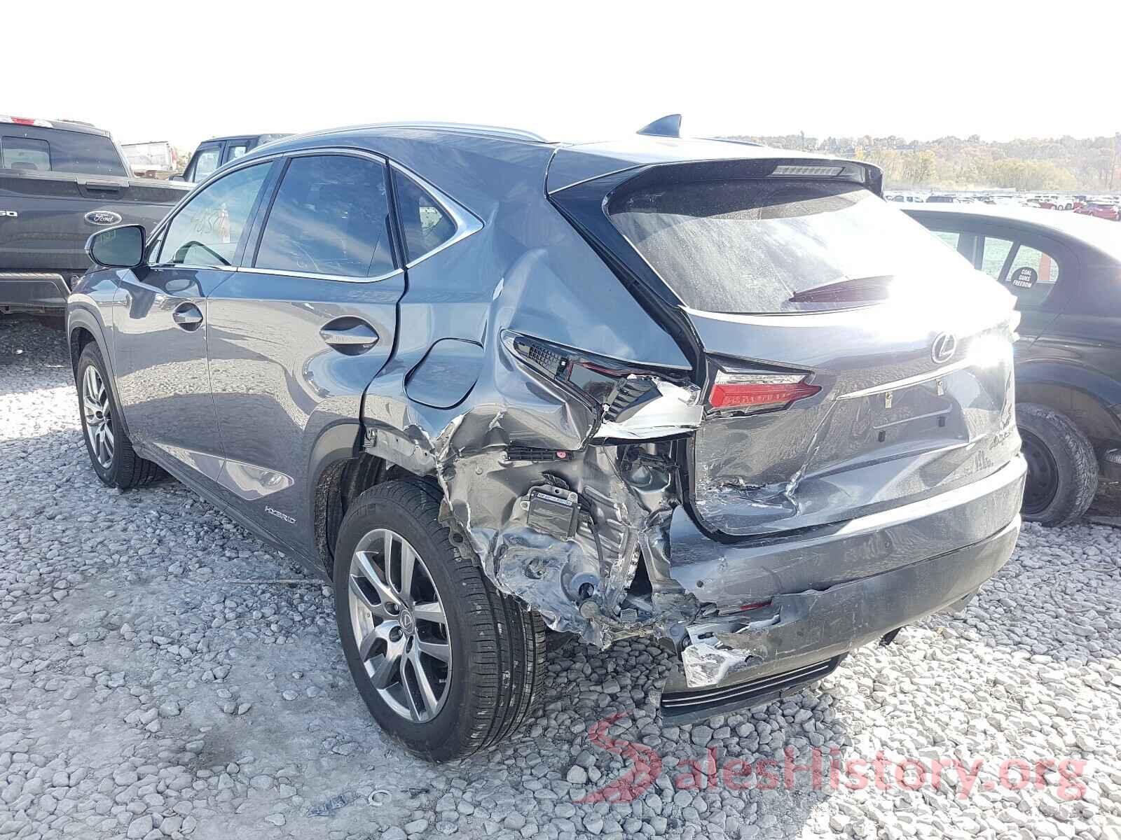 JTJBJRBZXG2031435 2016 LEXUS NX