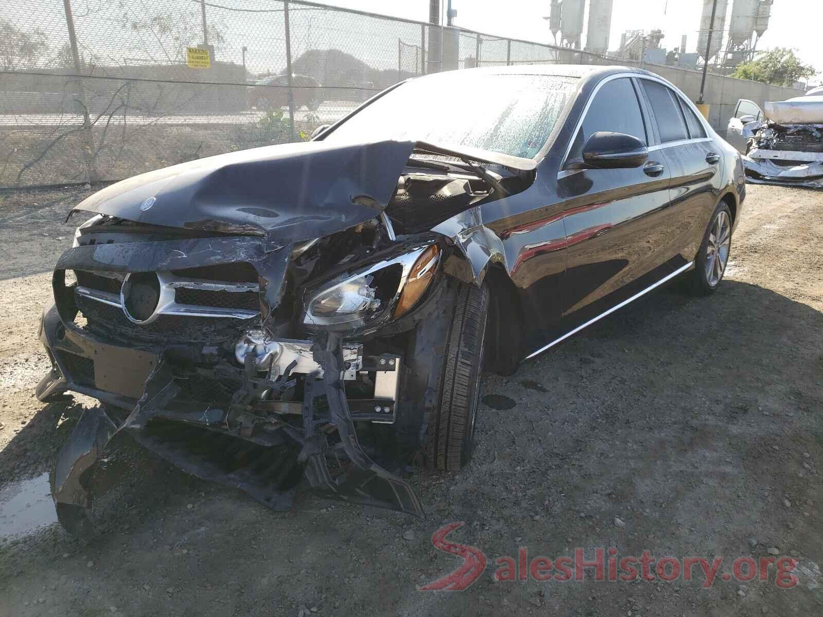 55SWF4JBXHU225585 2017 MERCEDES-BENZ C CLASS