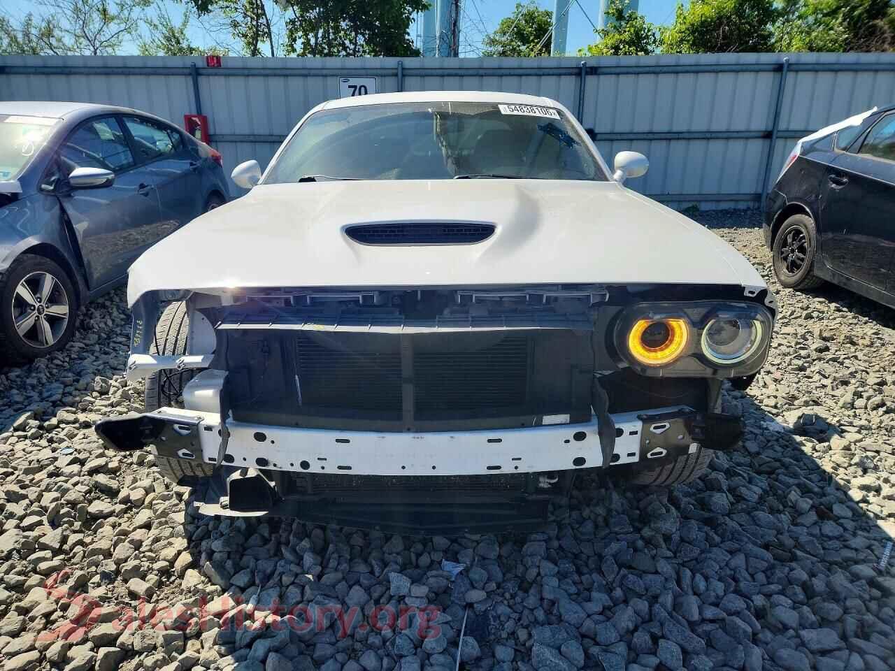 2020 DODGE CHALLENGER VIN 2C3CDZKG7LH155150, rear view