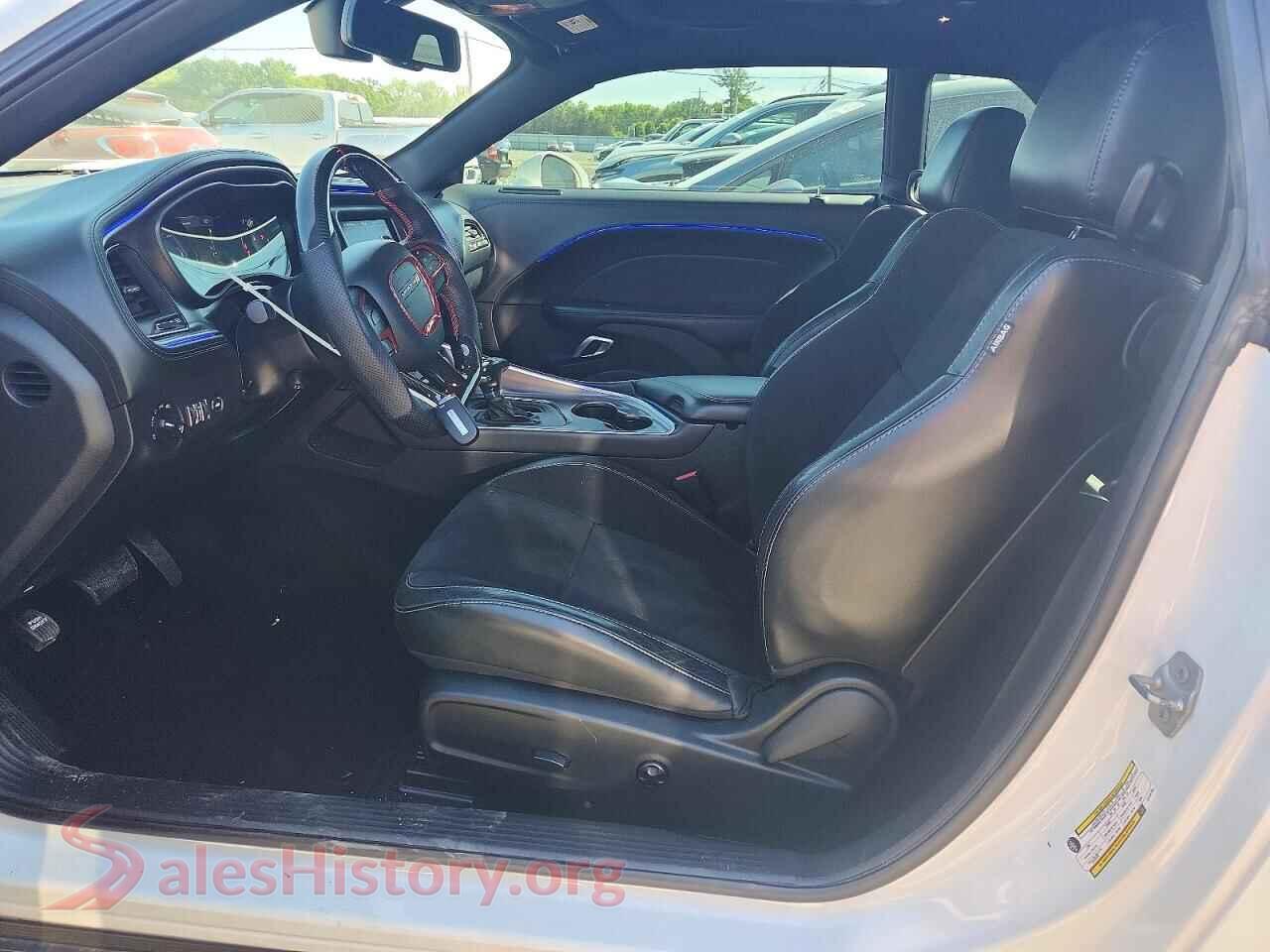 2020 DODGE CHALLENGER VIN 2C3CDZKG7LH155150, engine bay