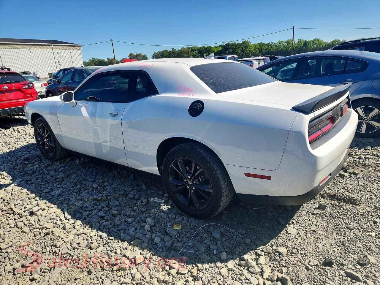 2020 DODGE CHALLENGER VIN 2C3CDZKG7LH155150, front view