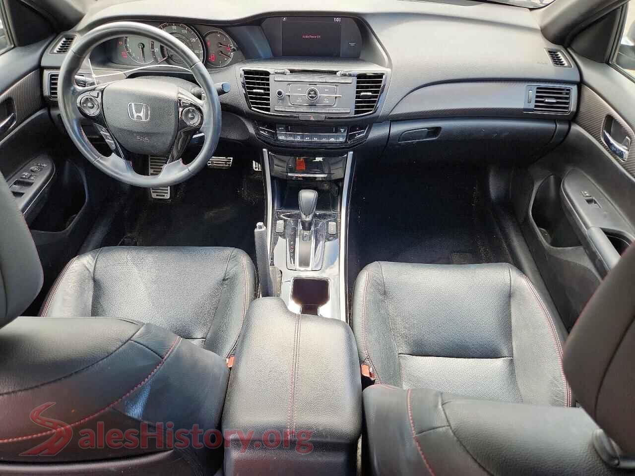 2017 HONDA ACCORD VIN 1HGCR2F19HA103097, interior dashboard