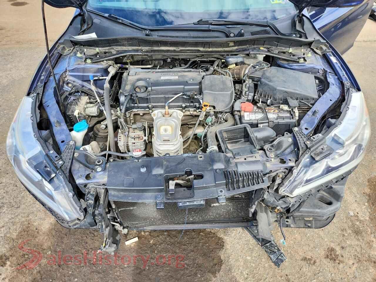 2017 HONDA ACCORD VIN 1HGCR2F19HA103097, VIN plate